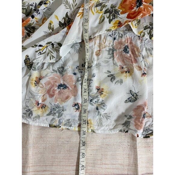 Torrid Women's Floral Maxi Challis Wrap Skirt - 1XL - Picture 4 of 10